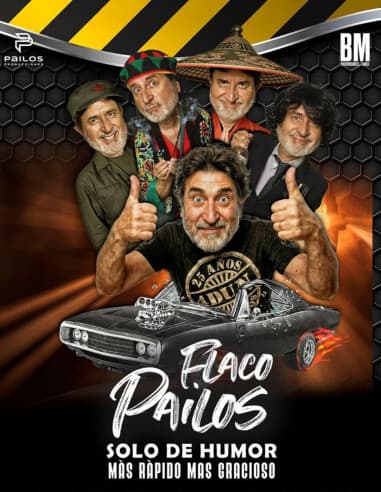 Póster de Flaco Pailos