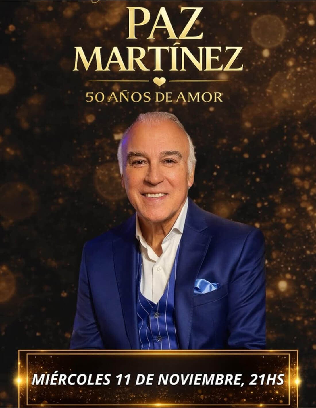 Póster de Paz Martínez Gira Nacional